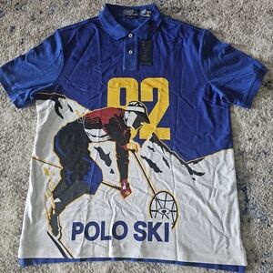 NWT Ralph Lauren 92 Ski Polo Shirt Size Large